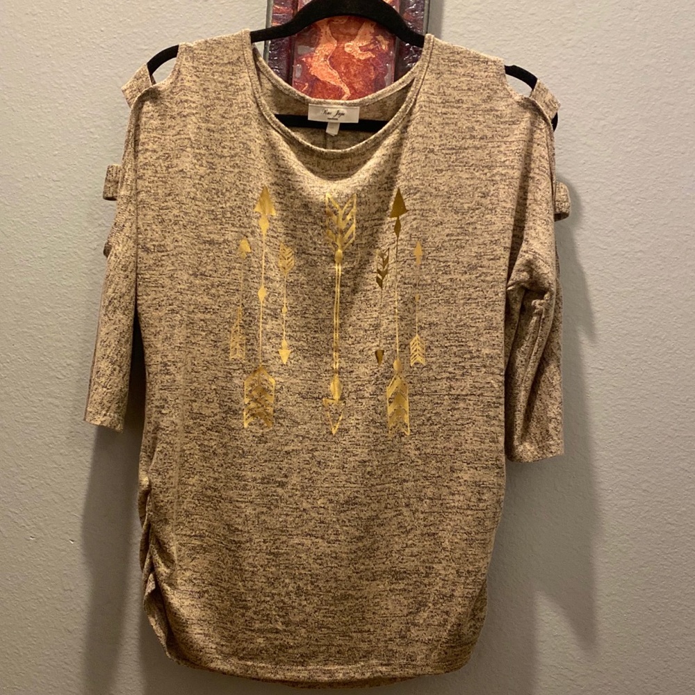 ⚗️Rue JuJu Ruched Arrow Top